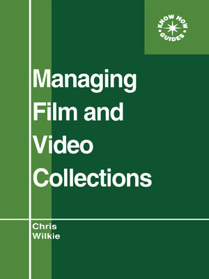 cover image of Managing Film and Video Collections